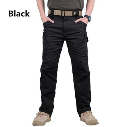 Upgradat tactic impermeabil pantaloni militare，Pantaloni cargo pentru exterior cu mai multe buzunare pentru bărbați