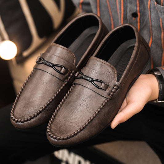 🔥🔥🥿 Primăvara și vara pantofi bărbați low-top sute pantofi casual pantofi din piele respirabil