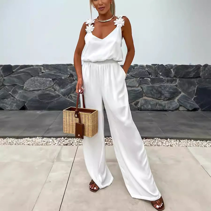 💥【S-XL】Salopetă nouă fără mâneci 2025, stil casual INS, salopetă lejeră pentru femei!