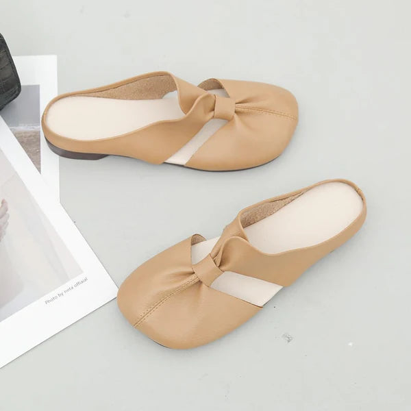 🔥👡【35-42】2025 Sandale Retro Femei Vară Papuci Plati