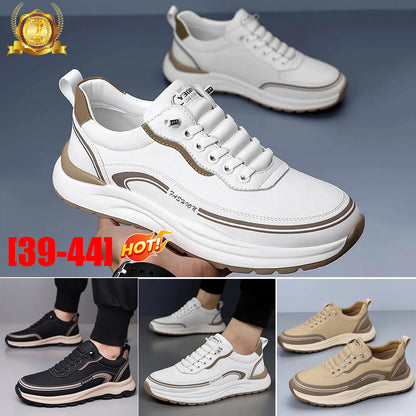 🔥🔥[39-45]Pantofi sport din piele rezistentă la apă și murdărie, cu talpă moale pentru confort maxim