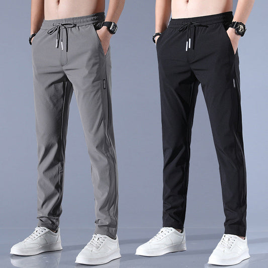 【M-5XL】New 2025 pantaloni elastici casual pentru bărbați, confortabili și eleganți