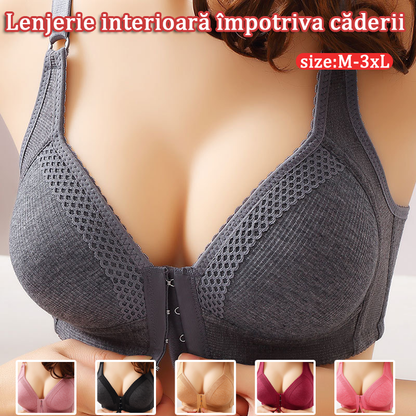 💥【Pachet de 3】🔥❤️Sutien push-up de înaltă calitate, fără cusături, la modă și sexy, previne căderea