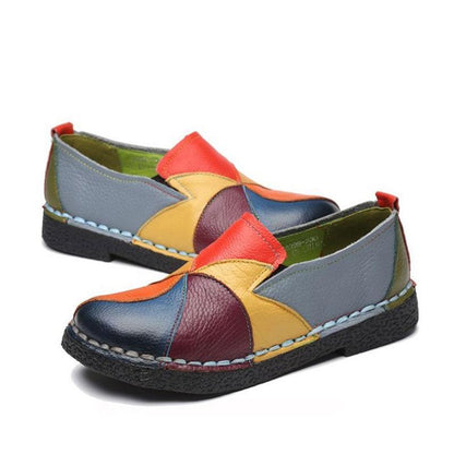 【35-42】Noui pantofi plati din piele de dama la moda 3910103
