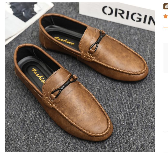 🔥🔥🥿 Primăvara și vara pantofi bărbați low-top sute pantofi casual pantofi din piele respirabil