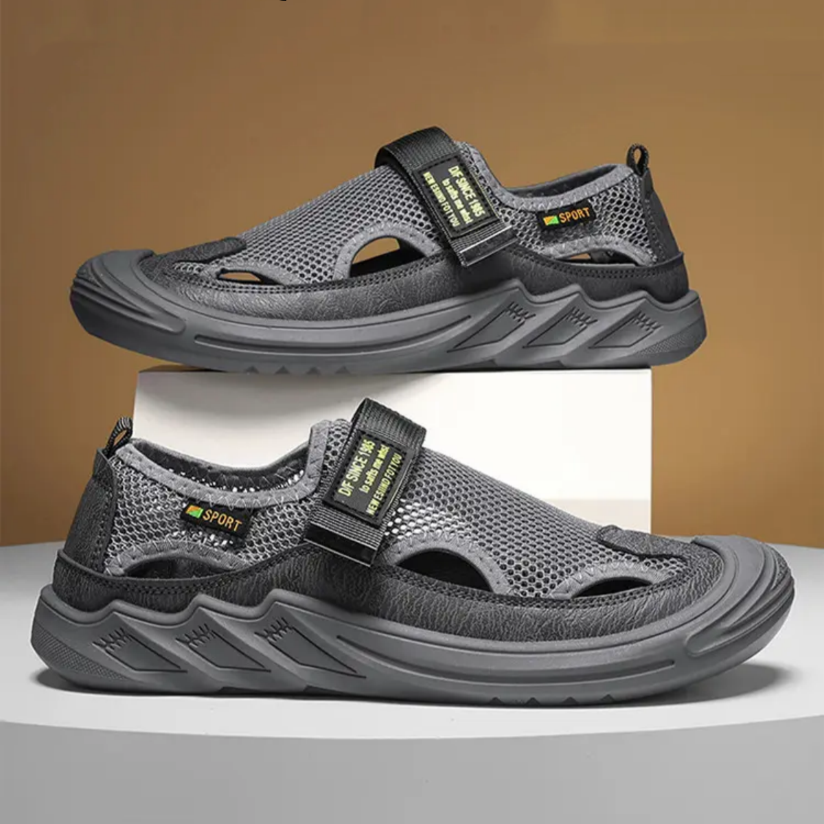 【39-47】✨Sandale de vară pentru bărbați, casual, respirabile, cu talpă moale din plasă 4033844
