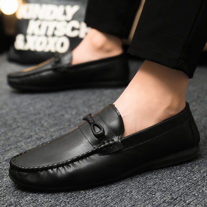 🔥🔥🥿 Primăvara și vara pantofi bărbați low-top sute pantofi casual pantofi din piele respirabil