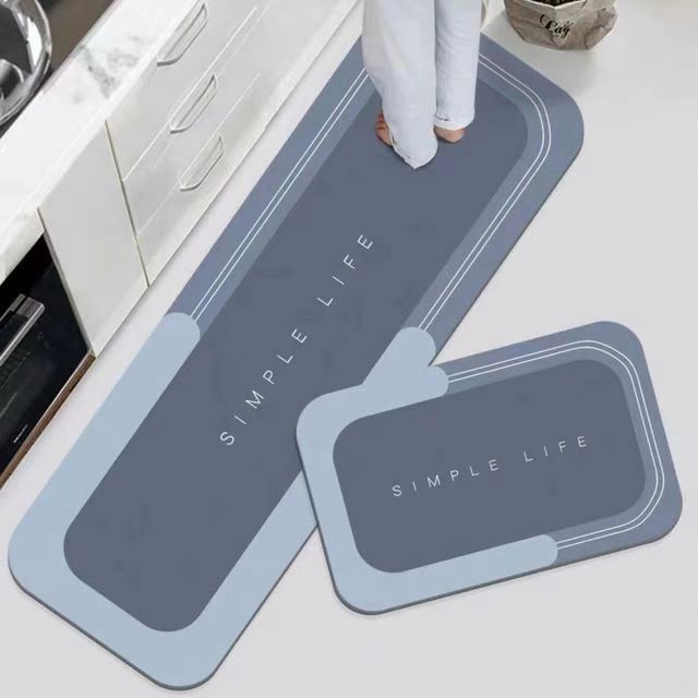 🛒Kupte 1 a dostanete 1 zdarma👉【2ks】Běžně používané protiskluzové a špíně odolné super savé podlahové rohože v kuchyni