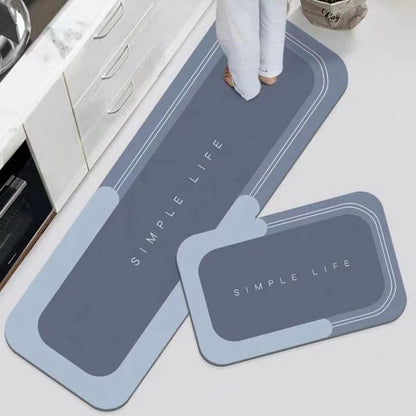 🛒Kupte 1 a dostanete 1 zdarma👉【2ks】Běžně používané protiskluzové a špíně odolné super savé podlahové rohože v kuchyni
